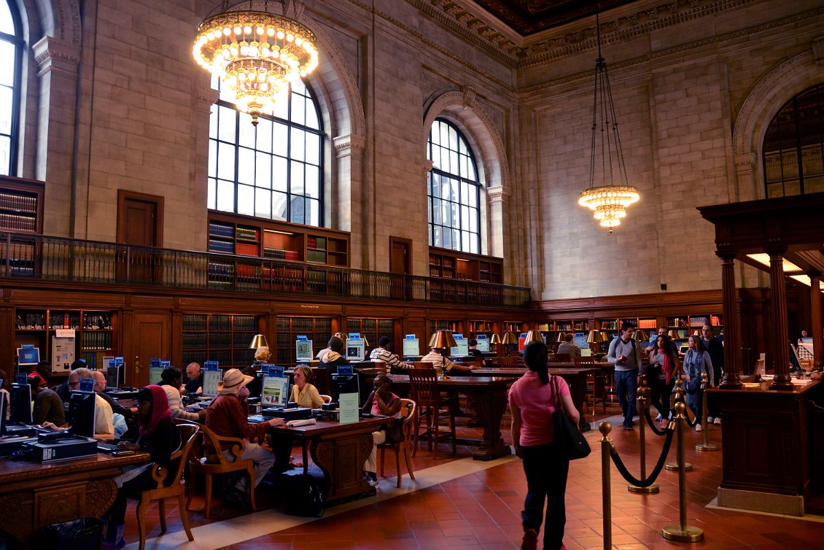 22-1 Bill Blass Public Catalog Room New York City Public Library Main Branch
